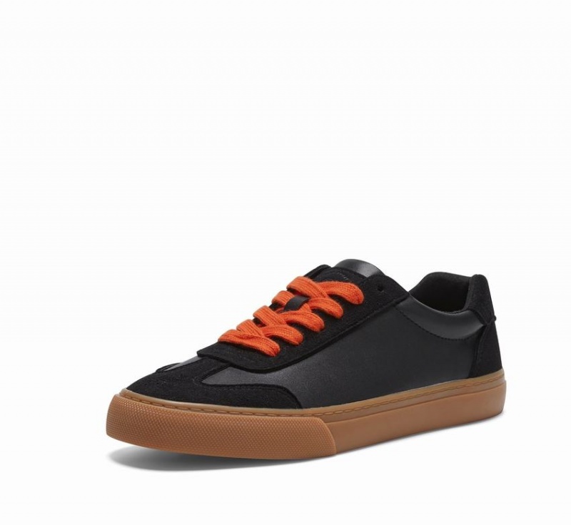 Rockfish 901 Dwr Lace Detail Trainers Women's Low-Top Sneakers Black | QVD7690EE