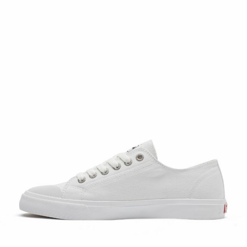 Rockfish Classic 746 Canvas Women's Low-Top Sneakers White | VSW3933DN